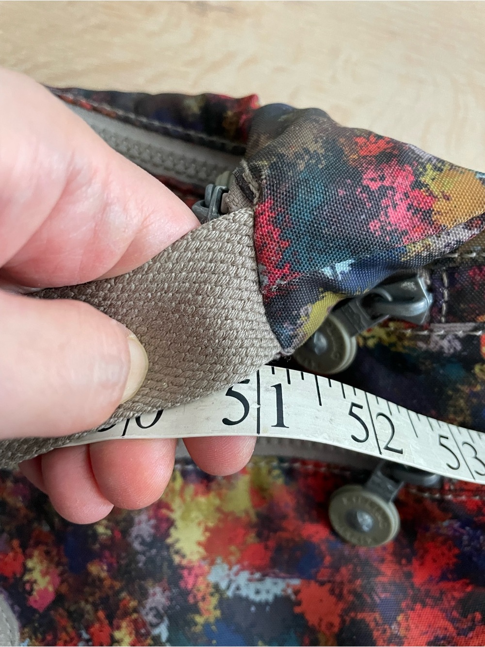 KIPLING Nylon Multi-Color Pattern Crossbody Bag - Picture 12 of 12